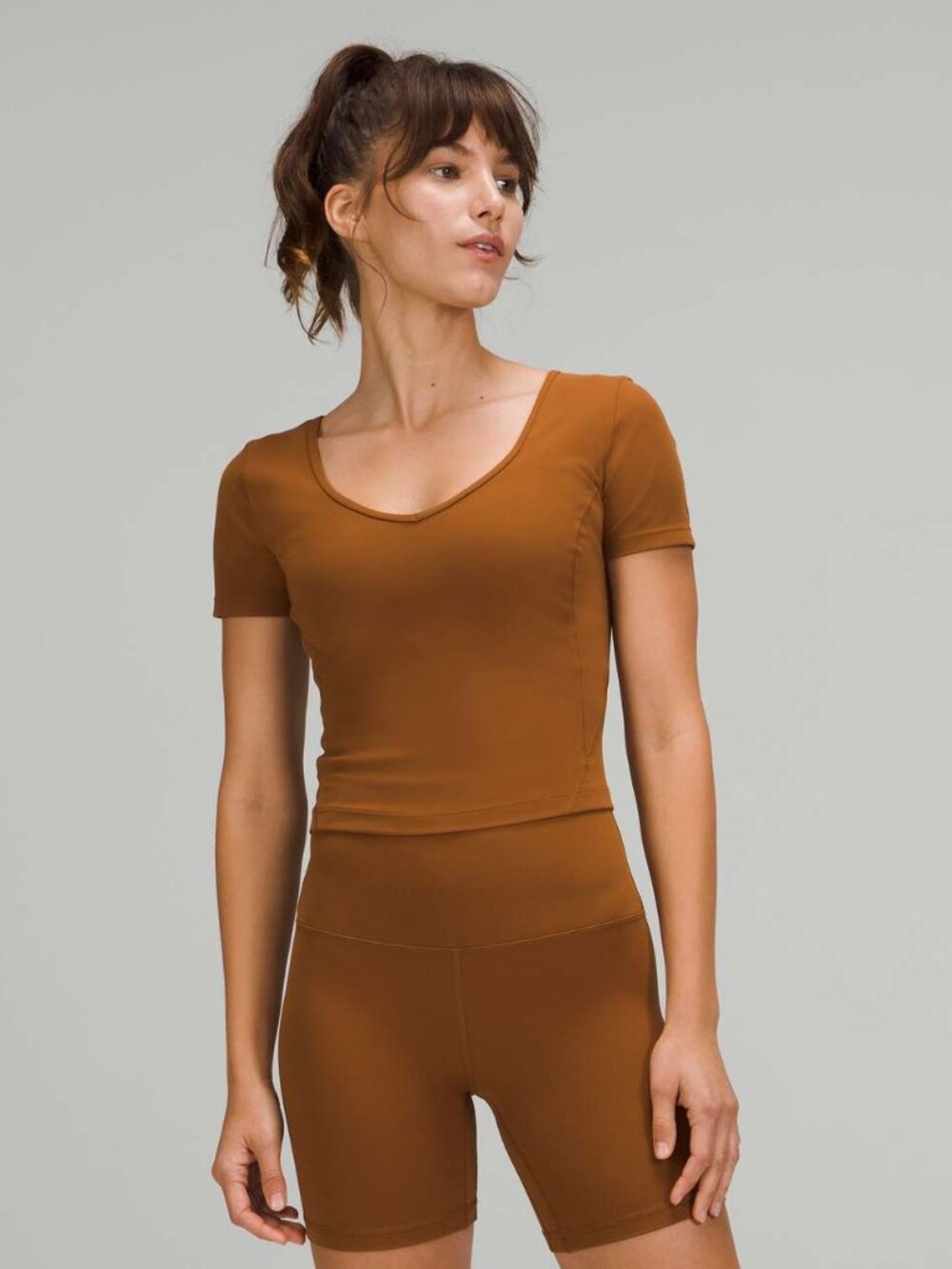 Lululemon Women's Align T-shirt - Brown